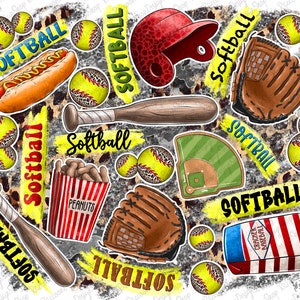 Softball png,Softball Sublimation Design,Softball Clipart,Softball digital,Softball printable,Sport team,Softball lover png,Softball Mom png