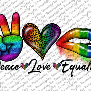 Amazon.com: ArtDirect Peace-Love-Joy III 45x60 Huge Gallery