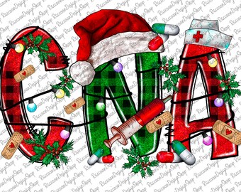 CMA Png, Nurse Christmas png, Merry Christmas, Nurse Png, Stethoscope Png,sublimation design,Christmas sublimation designs digital