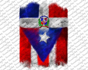 Descargas de diseños de sublimación de República Dominicana y Puerto Rico, Diseño de banderas de República Dominicana y Puerto Rico, Diseño de bandera dominicana, Bandera de Puerto Rico, República Dominicana