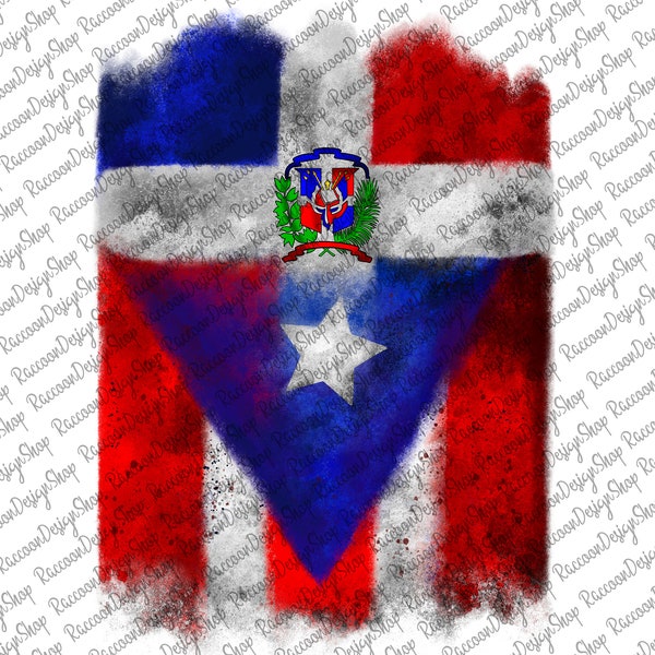 Dominican and Puerto Rico Sublimation Designs Downloads,Dominican Puerto Rico flags Design,Dominican Flag Design,Puerto Rico flag,Dominican