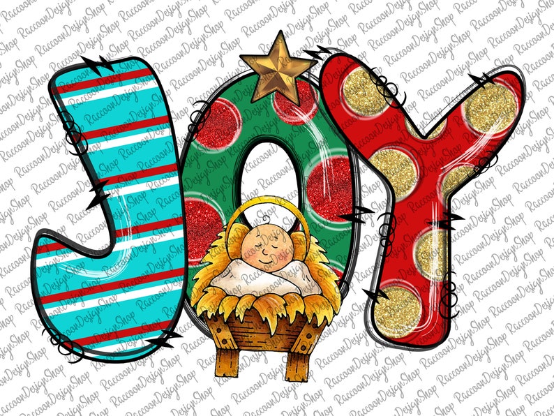 Joy Manger Scene Peace Love Miracle Png True Story - Etsy