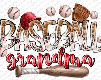Baseball Grandma Png,Baseball Mama Baseball Png, Baseball Mom, Baseball Clipart, Transparent PNG file for sublimation, Baseball Mama Png