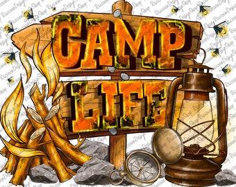 Camp Life PNG File, Camp PNG, Camping Design PNG, Leopard, Camp Life Png, Camping Png, Sublimation Designs Downloads,Digital Download