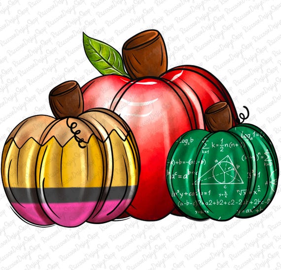 Teacher Pencil Pumpkin Fall png,Teacher Fall Png, Teacher School Png, Teach Love Inspire Png, Fall Teacher Gift, Back To School,Teacher Gift