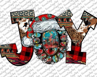 Joy Turquoise Christmas,Turquoise  Png File,Christmas Sublimation,DTG printing, Christmas Sublimation Png, Western Turquoise, Joy Turquoise