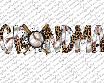 Baseball Grandma, Baseball Clipart,Transparent PNG file for sublimation,Baseball Grandma Png,Baseball Shirt Design,Baseball Grandma,Baseball