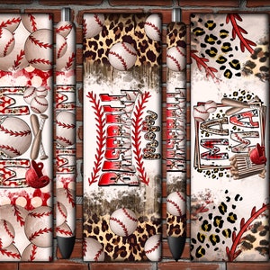 Baseball Pen Wrap Png, Sports Pen Wrap Png,Sports Pen Wrap Png,Sports Design, Sports Clear Cast Pen Wraps, Baseball mom png, Baseball Mama