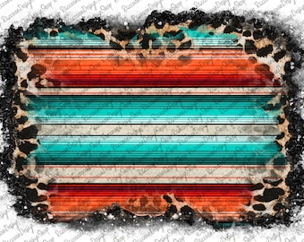 Serape and Leopard Pattern Png , Serape Pattern Png, Png,Serape Leopard png, Watercolor Serape, Leopard print, Sublimation Designs Downloads