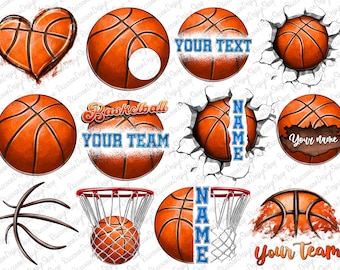 Basketball png,Basketball Sublimation Design,Basketball Clipart,Basketball digital,Basketball printable,Sport team,Basketball lover png