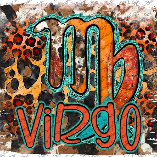 Virgo Zodiac Png, Virgo Design, Digital Download File, Birthday, Birthday Design, Sublimation Designs Downloads, Virgo Png, Virgo Sign