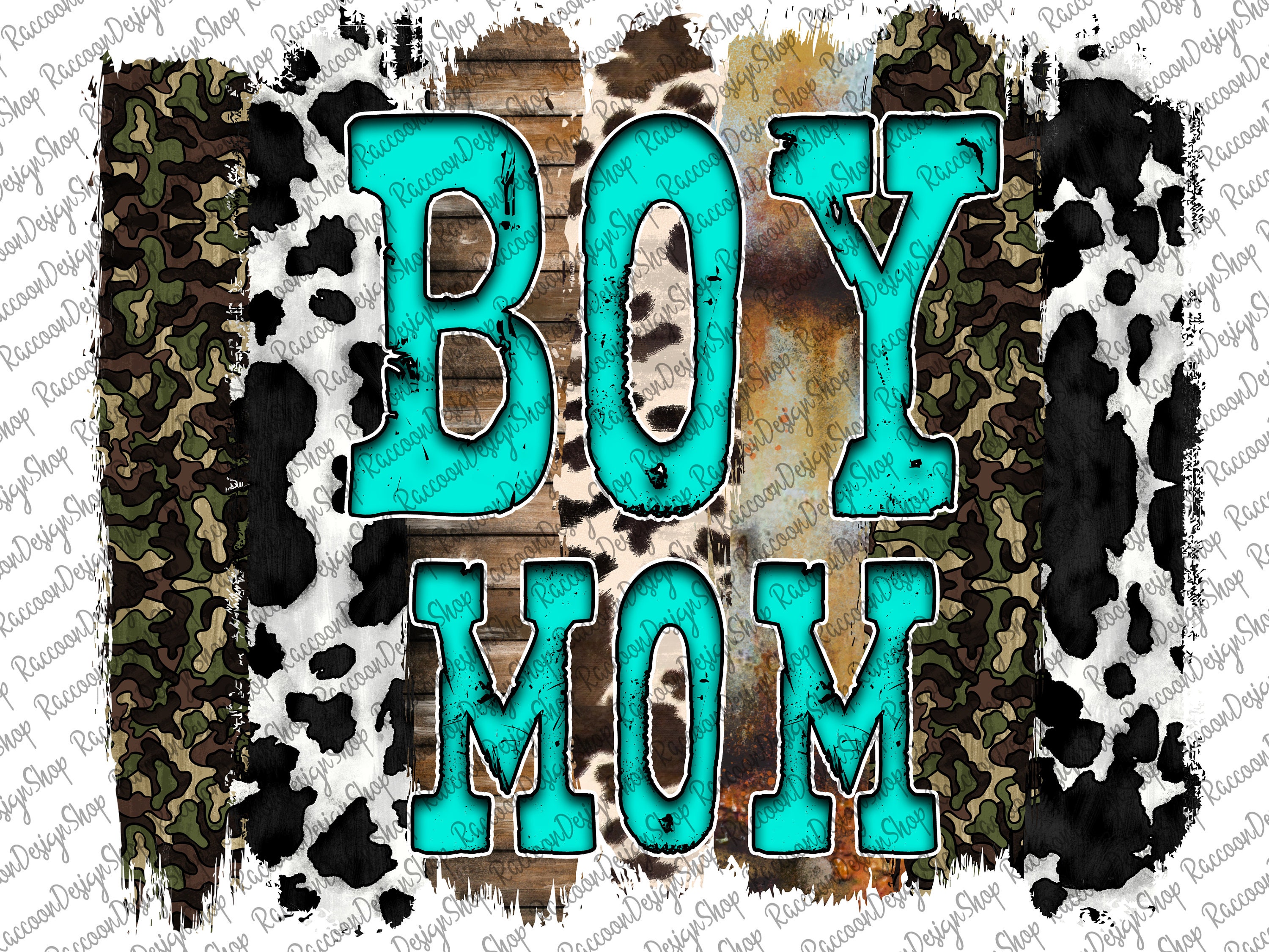 Camo Leopard Boy Mom Graphic by MidasStudio · Creative Fabrica