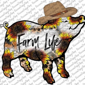 Farm Life Pig, Farm Pig,Digital Download,Png,Farmer T-shirt,pigs Lover Png, Pig Girl ,Sublimation Designs Downloads,Pig Lover, Pigs, Pig Png