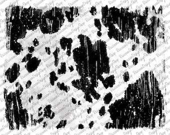 Patrón de vaca Png, Estampado animal Png, Png, Patrón de piel de vaca Png, Vaca acuarela, Estampado de leopardo, Descargas de diseños de sublimación