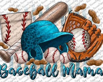 Baseball Mom, Baseball Clipart, Transparent PNG file for sublimation, Baseball Mama Png, Baseball Shirt Design, Baseball Mom png, Baseball