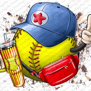 Softball png,Softball Sublimation Design,Softball Clipart,Softball digital,Softball printable,Sport team,Softball lover png,Softball Mom png