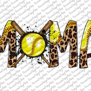 Softball Mama, Softball Clipart,Transparent PNG file for sublimation, Softball Mama Png, Softball Shirt Design,Softball Mom png,Softball Png