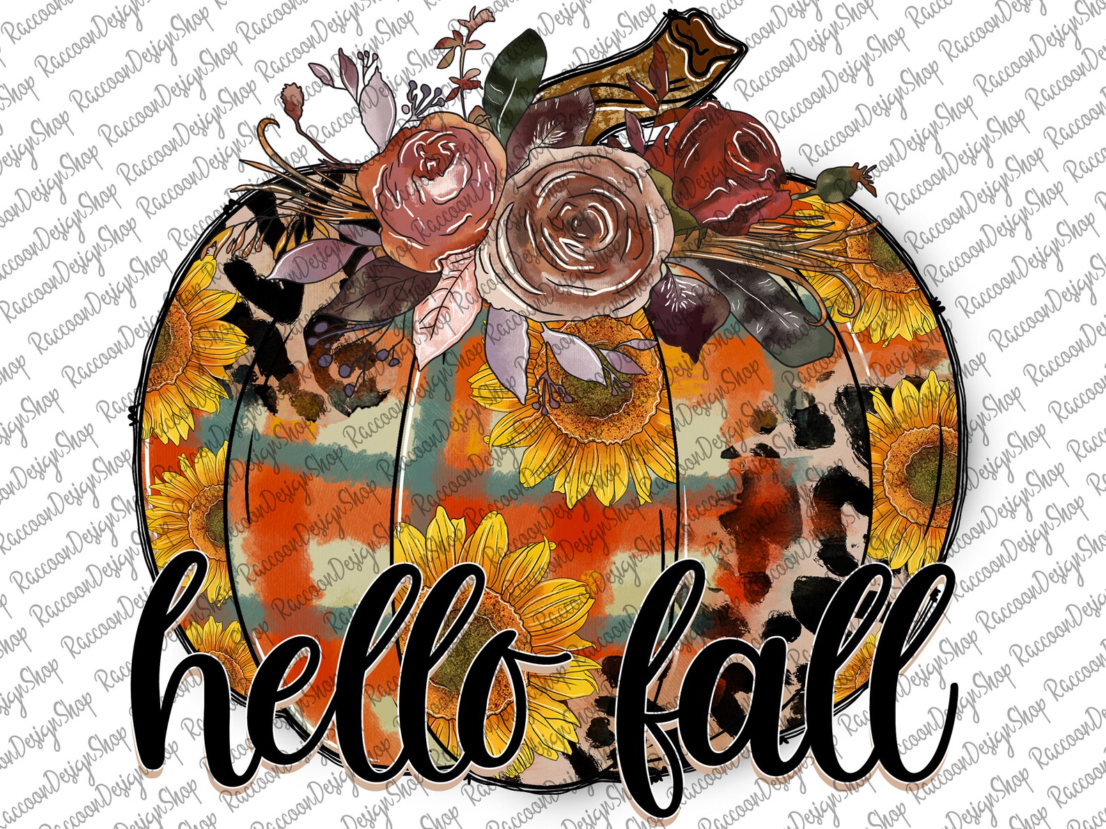 Hello Fall Png Fall Sublimation Designs Downloads Digital - Etsy