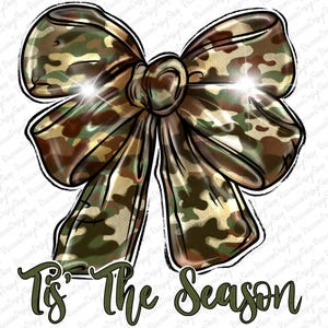 Camo Bow Png, Camo Bow Coquette Png, Camo Bow Sublimation, Camo Bow, Duck Hunting Png, Camouflage Design, Girls Hunting Png, Duck Camo Png