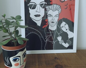 Original A3 Lost Boys illustration (unframed)