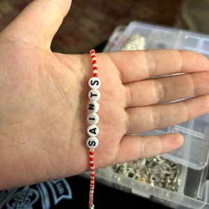 Saints bracelet