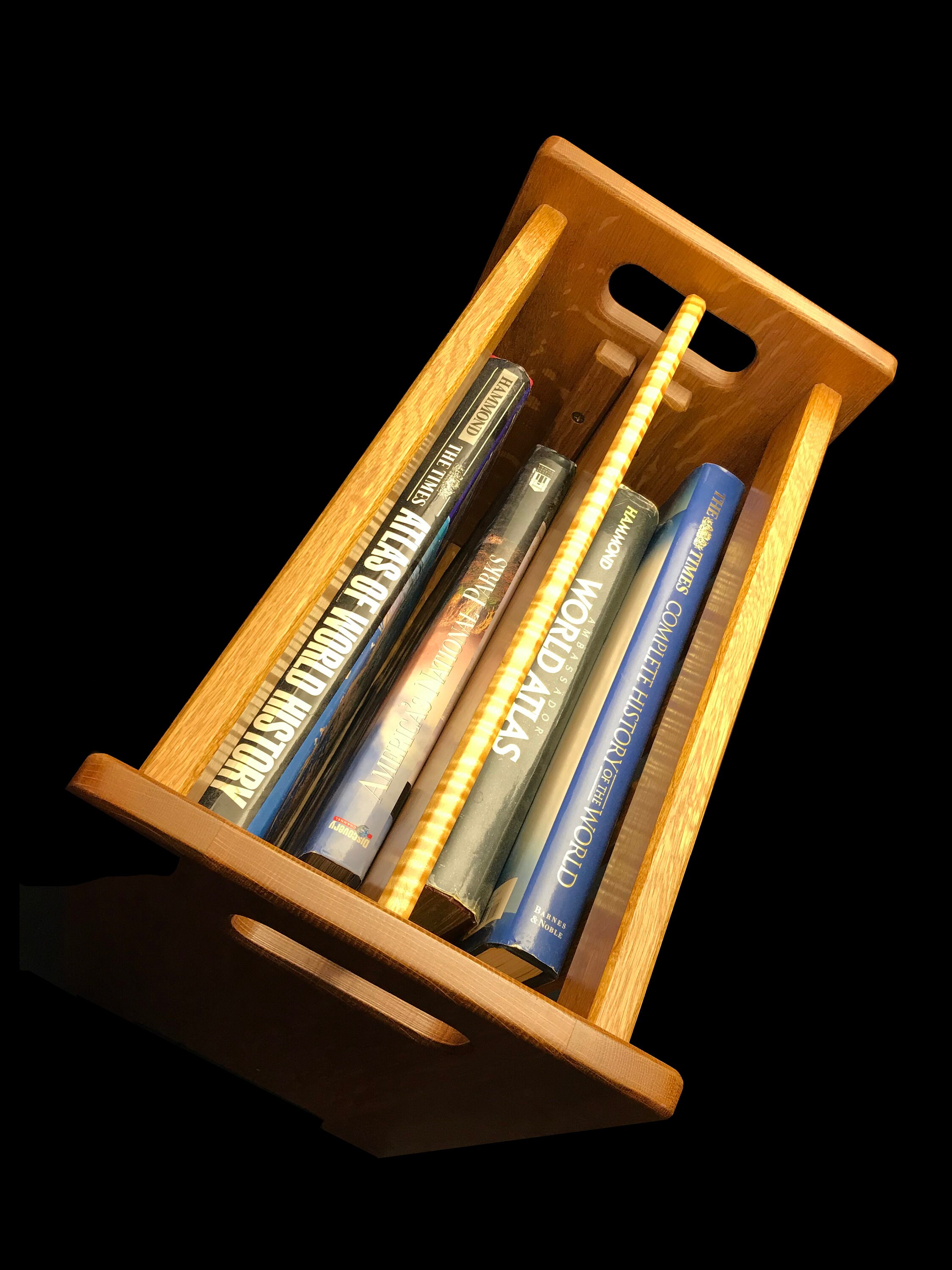Mission Magazine Rack Mission Style Magazine Rack End Table - Etsy