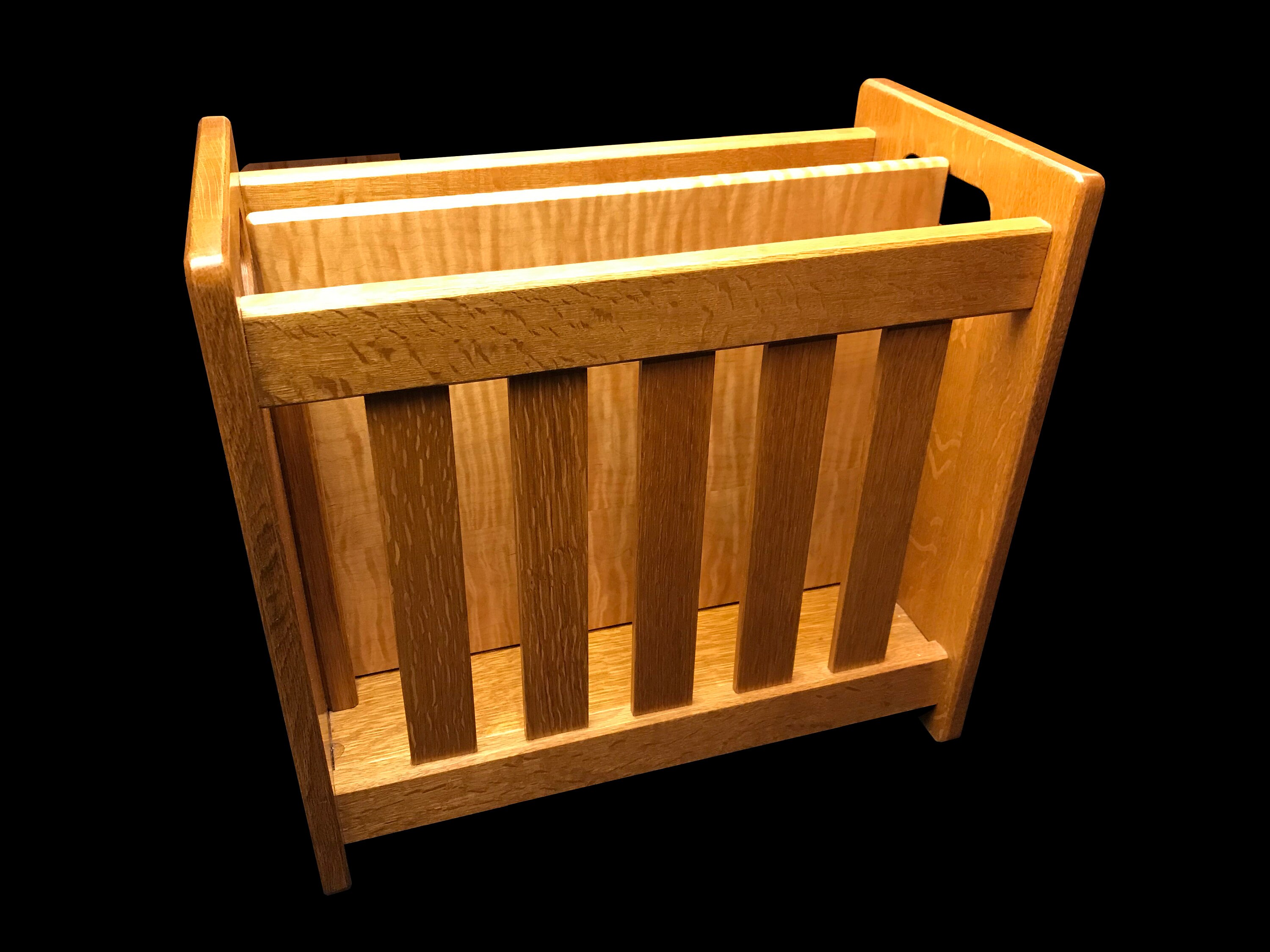 Mission Magazine Rack Mission Style Magazine Rack End Table - Etsy Ireland