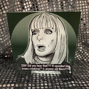 Most Haunted with Yvette Fielding - Gay Icons limited edition verjaardagskaart (blanco binnenkant)
