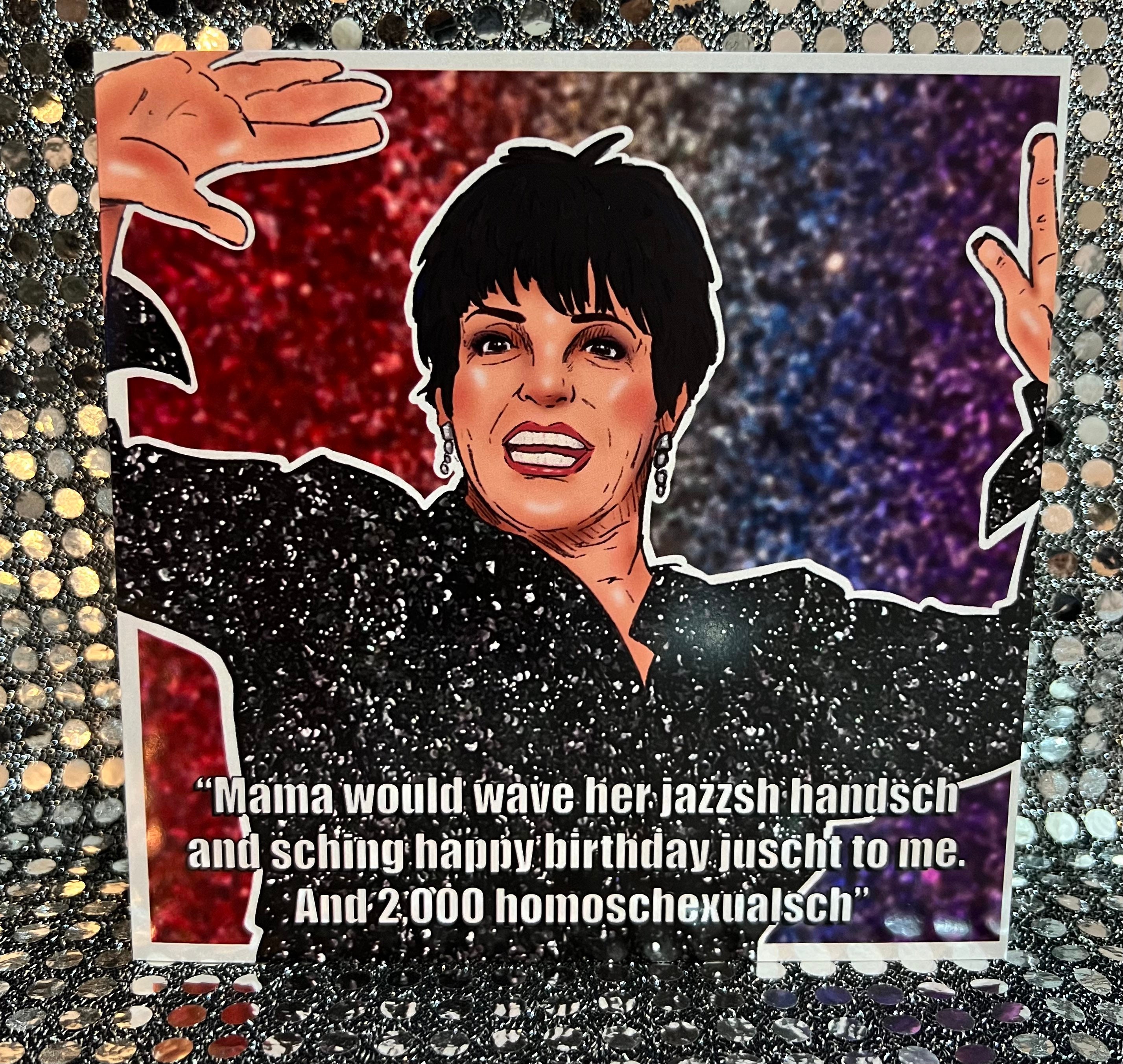 Liza Minnelli （ライザ・ミネリ）直筆サイン