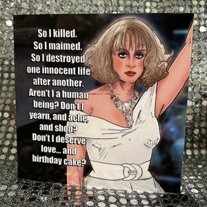 Debbie Jellinsky de la famille Addams 2 - Carte d'anniversaire icônes gay / Anniversaire gay / LGBT