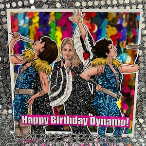 Donna and The Dynamos - Gay Icons - Grußkarte