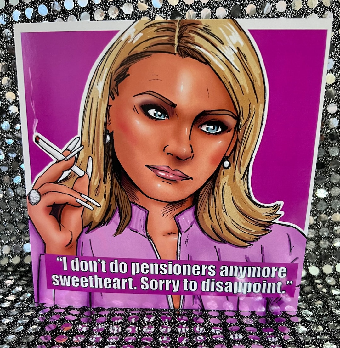 Tanya Turner From Footballers Wives TV Icons Limited Edition Blank tanya-turner-from-footballers-wives-tv-icons-limited-edition-blank