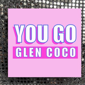 Chicas Pesadas - ¡Vamos, Glen Coco! Tarjeta de felicitación en blanco para cumpleaños, positividad, saludos y diversión.