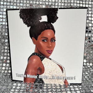 Heather Small - Gay Icons biglietto di compleanno in edizione limitata (interno vuoto)