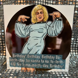American Horror Story Asylum Sister Judy - Biglietto di auguri di compleanno in edizione limitata Gay Icons (vuoto all'interno)