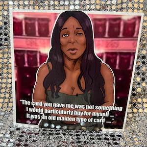 Promi Big Brother CBB Tiffany Pollard Gemma Collin Speech - Gay Icons limitierte Karte (innen leer)