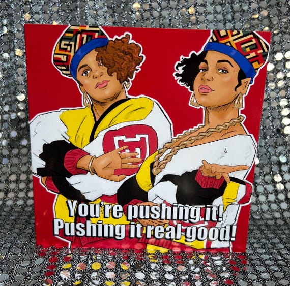 Salt N Pepa | Greeting Card Salt N Pepa | Greeting Card