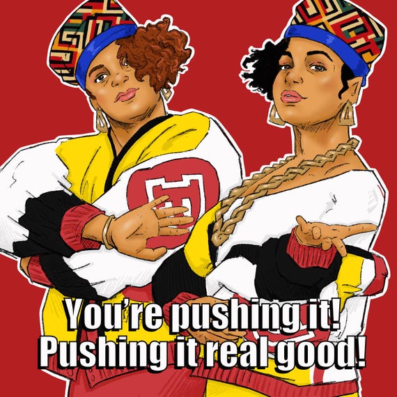 Salt N Pepa | Greeting Card Salt N Pepa | Greeting Card