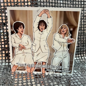 First Wives Club - Gay Icons Geburtstagskarte in limitierter Auflage (innen leer)