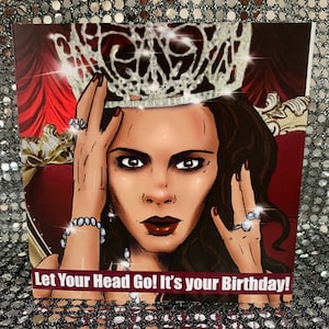 Victoria Beckham Spice Girls - Biglietto di auguri di compleanno in edizione limitata Gay Icons (vuoto all'interno)