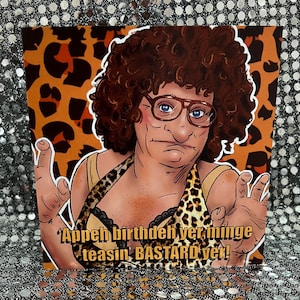 Bo Wählen Sie Mel B von The Spice Girls - Gay Icons Geburtstagskarte in limitierter Auflage