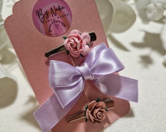 Childrens Hair Clips, baby hair clips, girls hair accessories, star clips, 1st birthday gift, fringe clips, glitter clips, girls hair bows