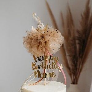 Fairy Cake Topper,  custom fairy age and name cake topper, 1st birthday fairy cake topper, christening cake topper, fairy party centerpiece