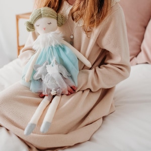 Personalised Tooth Fairy Doll, tooth fairy, personalised name doll, fairy doll, princess doll, ballerina plush doll, tooth fairy gift