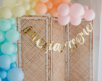 Personalized Baby Shower Bunting, Custom Name Banner,  personalised newborn garland