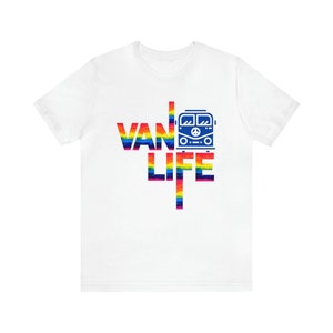 Vanlife rainbow Tee