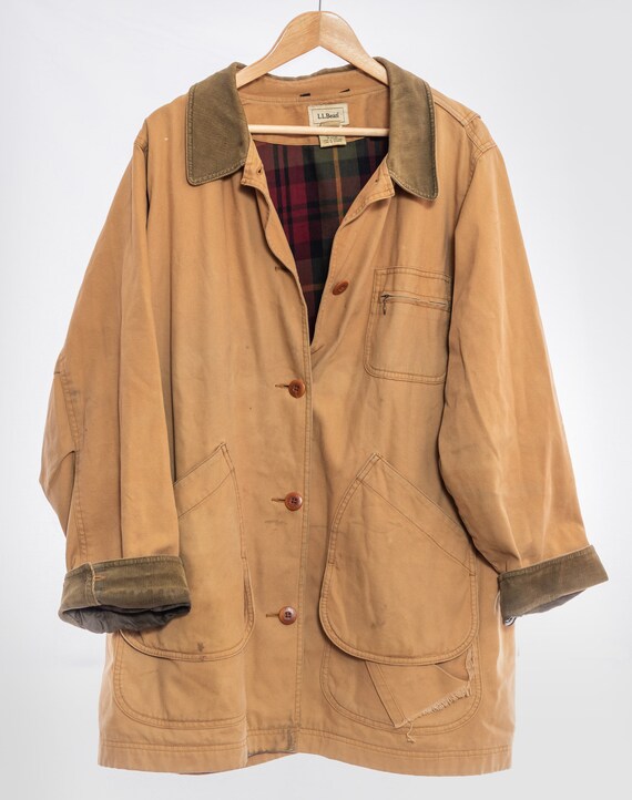 Mens vintage overcoat LL Bean