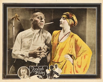 Advert for Foolish Wives Short Sleeve T-Shirt 1922