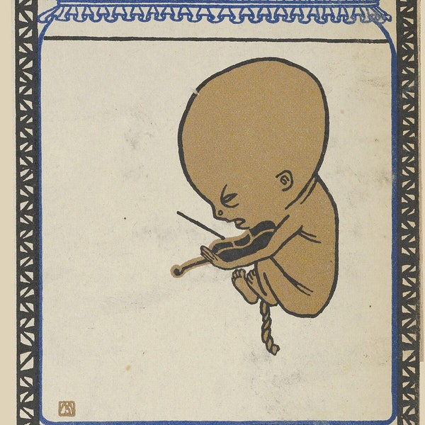 Vaudeville Act 6 - Zoltan Toeroek, Child Prodigy (Varietenummer 6- Zoltan Toeroek, Das Wunderkind) by Moriz Jung - 1907