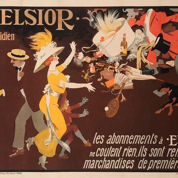 Excelsior by Jules-Alexandre Grün - c. 1920